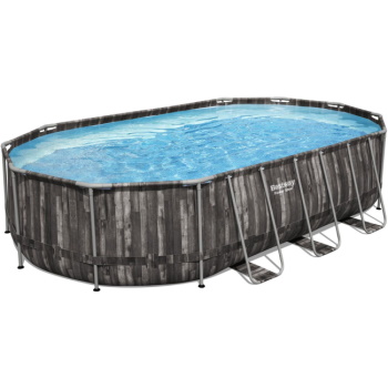 Bestway ovalni bazen sa čeličnom konstrukcijom Power Steel 610x366x122cm